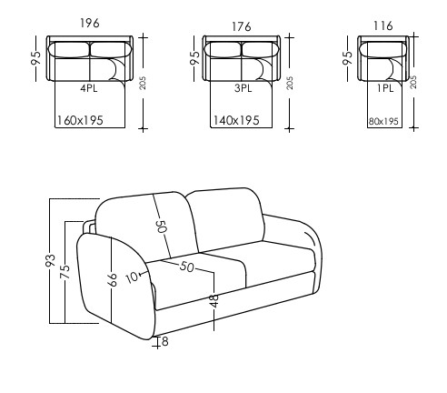 Canapé convertible - BOPY – Image 4